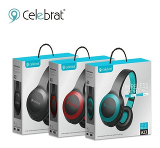 AUDIFONOS CELEBRAT HEADSET BLUETOOTH A23 / A24