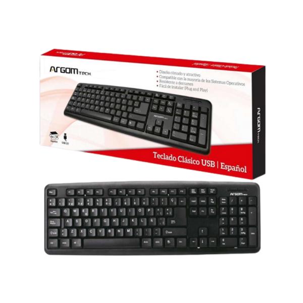 TECLADO  ARGOM TECH SP ARG-KB-7414