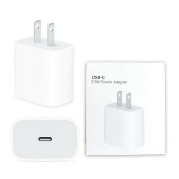 CUBO CARGADOR TIPO C/ SEMI ORIGINAL/SIN LOGO 20W