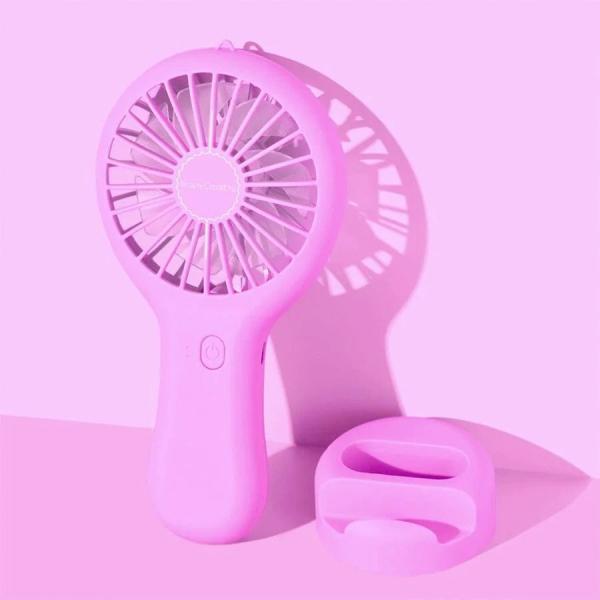 VENTILADOR ABANICO BCF02 Rosado / morado