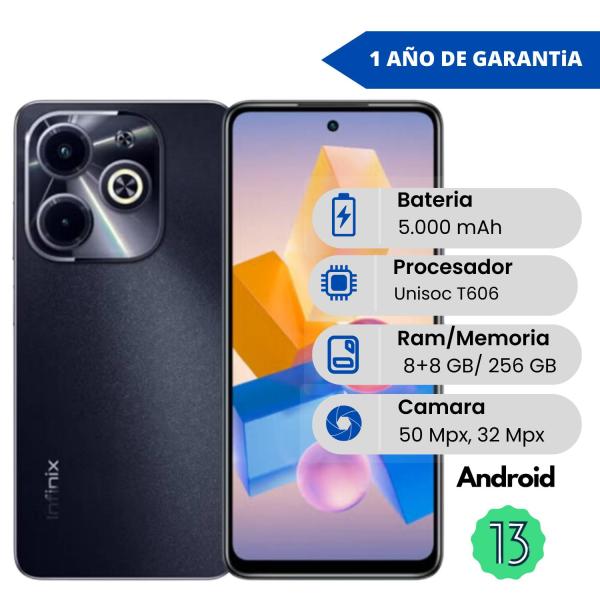 CELULAR INFINIX HOT 40i NEGRO