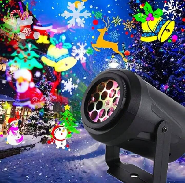 PROYECTOR DE LUCES LLED NAVIDE&Ntilde;A