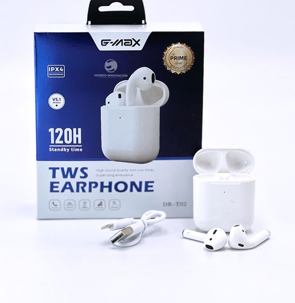 AUDIFONOS BLUETOOTH  GMAX TWS DB-T02