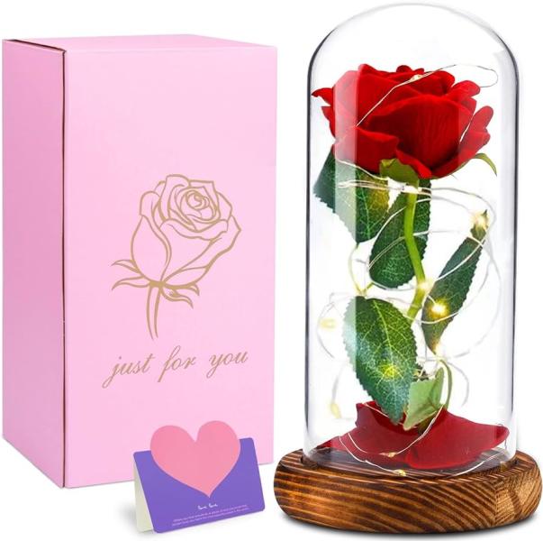 ROSAS ENCAPSULADAS GRANDES CON DECORACI&Oacute;N