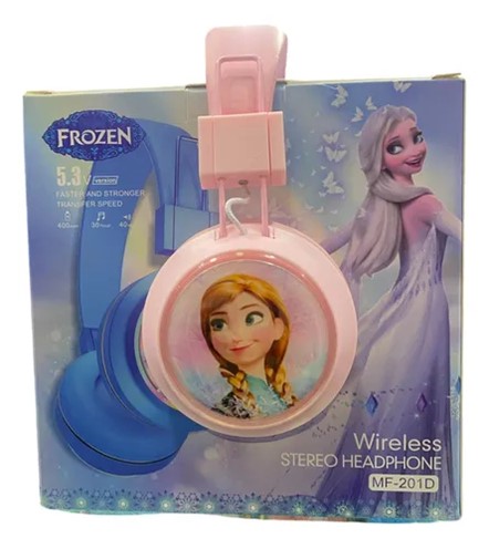 AUDIFONOS DIADEMA BLUETOOTH FROZEN MF-201