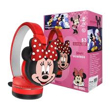 AUDIFONO BLUETOOTH DIADEMA ANIMADO MINNIE