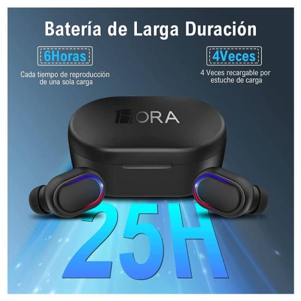 AUDIFONOS BLUETOOTH TWS AUT114 1HORA