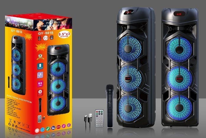 SPEAKER / BOCINA BLUETOOTH 8" GY-8818