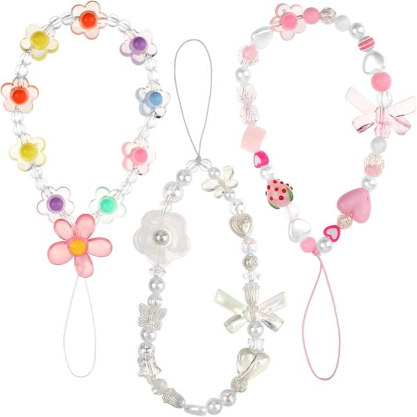 ACCESORIO BRAZALETE / COLGANTE PARA CELULAR VARIOS METALICA CON TELA
