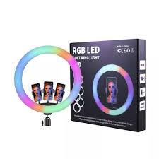 ARO DE LUZ MULTICOLOR 56CM / MJ56 A RGB