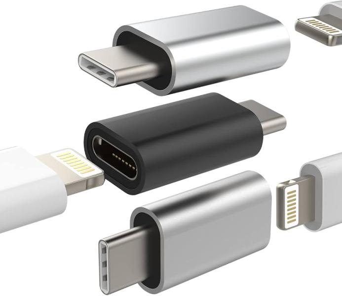 ADAPTADOR OTG LIGHTNING HEMBRA A TIPO C MACHO