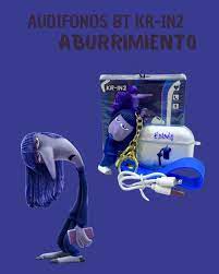 AUDIFONOS BLUETOOTH CON LLAVERO KR-IN2 / INSIDE OUT / INTENSAMENTE ABURRIMIENTO