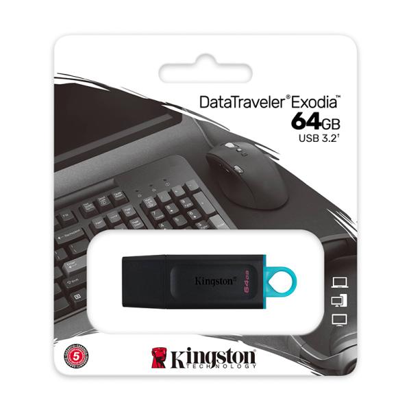 LLAVE MAYA KINGSTON EXODIA  64GB