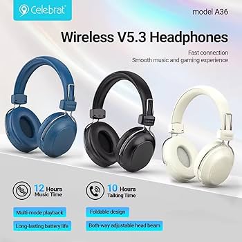 AUDIFONOS BLUETOOTH CELEBRAT A36