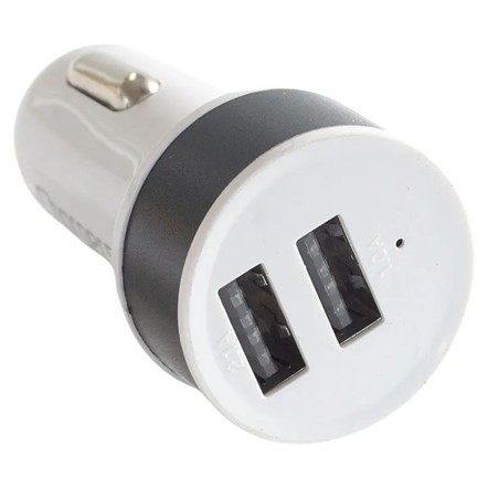 ADAPTADOR / CARGADOR DE CARRO DOBLE PUERTO USB
