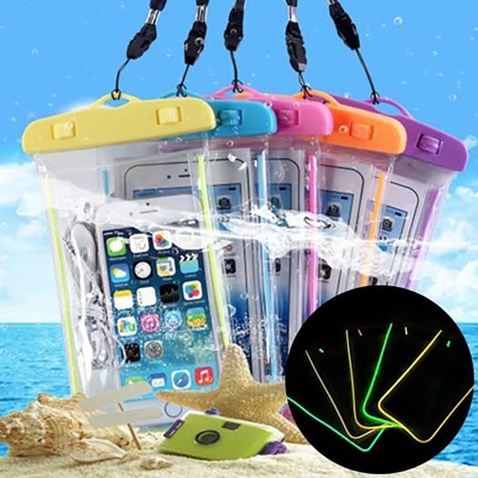 BOLSITA PARA CELULARES DE PROTECCION DE AGUA COLORES VARIOS