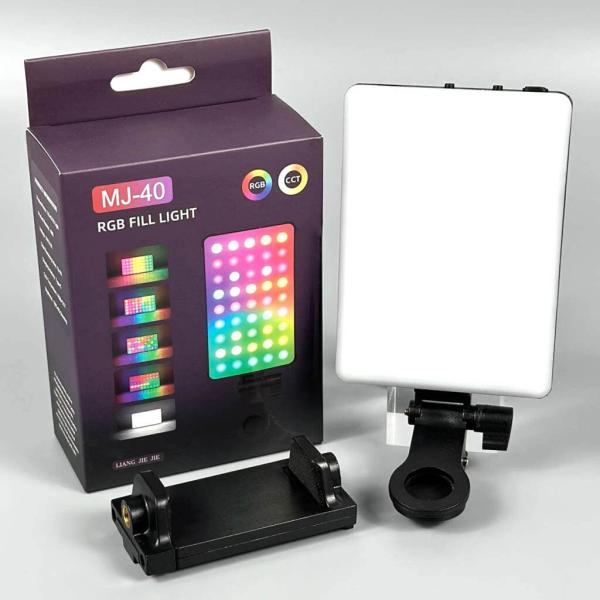 LUZ LED SELFIE PARA CELULAR MJ-40