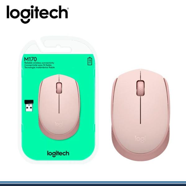 MOUSE INALAMBRICO  ROSADO LOGITECH M170