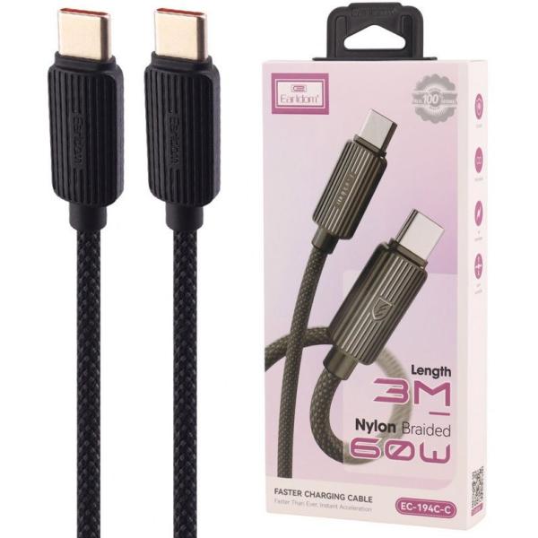 CABLE DE C A C  EARLDOM/60W CORDON /3 METROS EC-194C