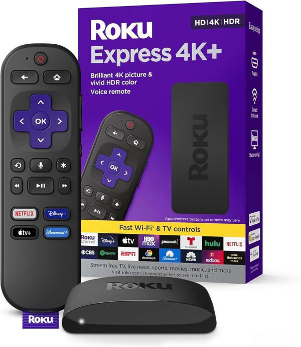 DISPOSITIVO  STREAMING ROKU EXPRESS 4K 3941R2