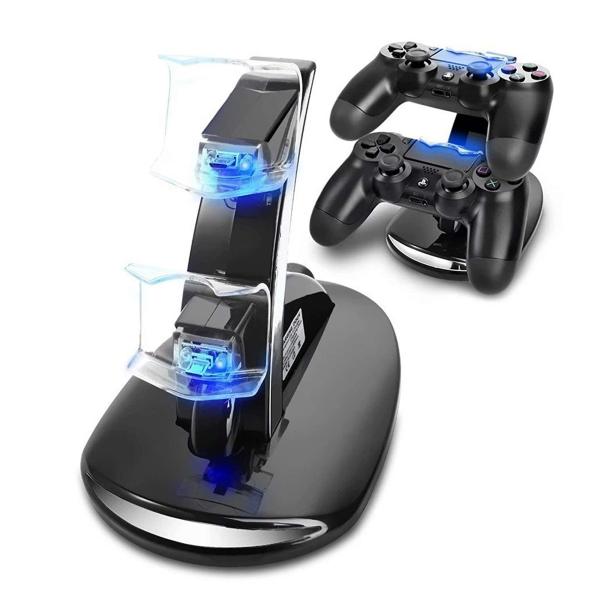 BASE OTVO CARGADOR PARA CONTROLES DE PLAY 4