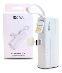 POWER BANK / BATERIA PORTATIL 1HORA / 4500mAh / 10.5W