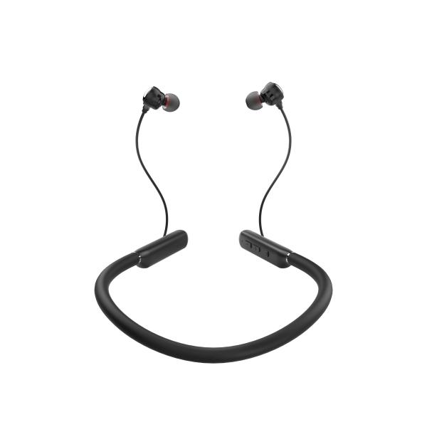 AUDIFONOS INALAMBRICOS LDNIO CON BANDA PARA EL CUELLO N02 NEGRO
